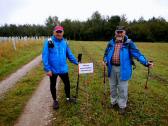 die Marathonis Fritz und Wilhelm bei der Ankndigung der SK