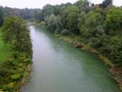  Blick auf die Ybbs flussabwrts 