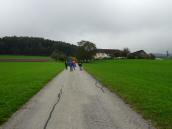  Wanderroute bergan zur Streusiedlung Hinterholz 