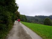  Blick auf die Wanderstrecke 