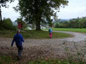  Blick auf die Wanderstrecke am Ende des Stiftswald 