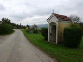 Wanderweg bei der Kapelle Brandstetten und beim Bildkreuz Brandstetten