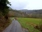  Wanderroute bergab nach Unterreith 