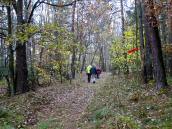  Blick auf die Wanderstrecke 