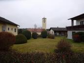 Blick zur Pfarrkirche Nagelberg des hl. Josef der Arbeiter 