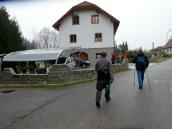  Blick zur 3. Labestelle am Ortsanfang von Amaliendorf 