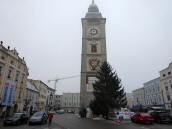  der schne und imposanten 60 m hohe Stadtturm 