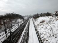  Blick auf die Westbahn Richtung St. Plten 