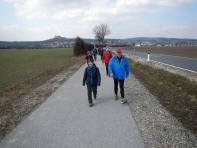  Wanderroute entlang der Korneuburger Strae 