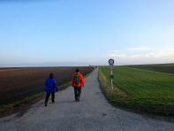 Wanderroute durch die Riede Linzgrund nach Flandorf 