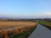  Wanderroute auf dem Muhlweg nach Flandorf 