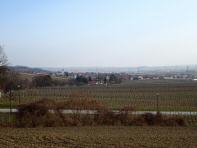  sehr schner Fernblick zurck nach Hagenbrunn 