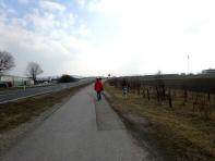  Wanderroute entlang der Korneuburger Strae 