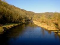  Blick auf den Kamp flussaufwrts 