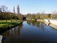  Blick auf den Kamp in Plank flussaufwrts 