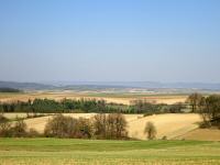 von der K+L der schne Fernblick zum Schloss Rosenburg und nach Gars am Kamp 