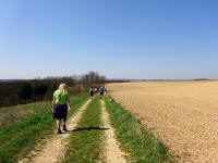  Wanderroute durch die Riede Hochfeld 