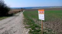  die ebene, eintnige Wanderroute nach Maiersch 