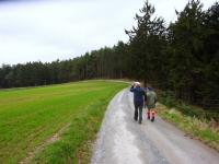  Blick auf die Wanderstrecke 