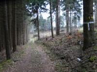  Blick auf die Wanderstrecke 