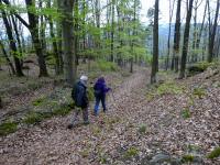  Blick auf die Wanderstrecke 