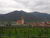  schner Fernblick nach Weienkirchen in der Wachau 