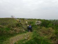 Wanderroute zur Kreuzigungsgruppe auf dem Kalvarienberg 