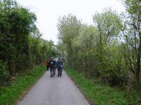  Blick auf die Wanderstrecke 