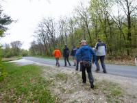  Wanderroute auf der Landstrae Richtung Rosenau 