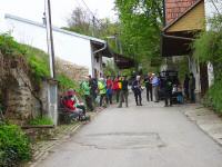  Blick zur 1. Labestelle in der Kellergasse Sandweg 