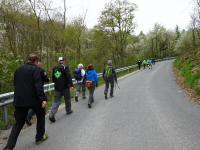  Wanderroute auf der Landstrae L1065 