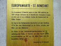  Infotafel -  Europwarte 