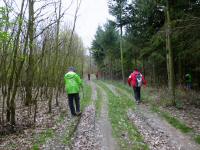  Wanderroute durch die Waldriede "Totenweib" 