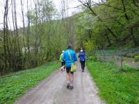 Wanderroute im Pulkautal - bei der Hammerschmiede 