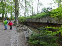 Blick zu den Sedimenten des Eggenburgiums beim Pulkauer Brndl