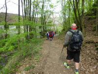 Wanderroute auf dem Quellenweg - Waldlehrpfad zum Freizeitzentrum Pulkau 