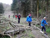 Wanderroute mit Hindernissen durch das Tal des Passendorfer Bachs 