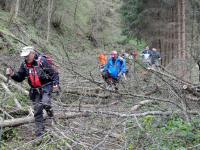 Wanderroute mit Hindernissen durch das Tal des Passendorfer Bachs 