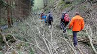 Wanderroute mit Hindernissen durch das Tal des Passendorfer Bachs 