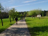  Wanderroute im Gebiet der Streusiedlung Krottendorf 