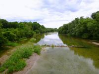  Blick vom Traisensteg flussabwrts 