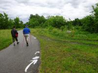  Wanderroute bei der 1. Streckenteilung 