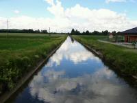 Blick auf den Traisenkanal (Mhlgraben) in St. Andr an der Traisen 