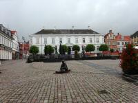  Blick zum schnen Viborg Museum am Hjultorvet 