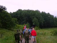 Wanderroute ber den Odalen - Weg nach Bruunshaab 