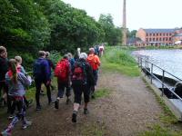 Wanderroute ber den Odalen - Weg bei Bruunshaab 