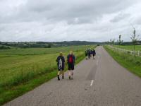  Wanderroute ber die Ostervangsvej - (Strae) 