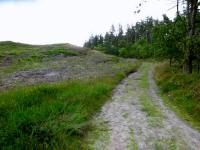  Blick auf die Wanderstrecke kurz nach der Labestelle 