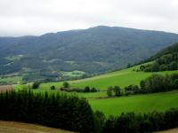 schner Fernblick nach Pisching und zum Hochweid 