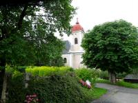 Blick zur Kath. Pfarrkirche hl. Urban in Wimberg - Pisching 